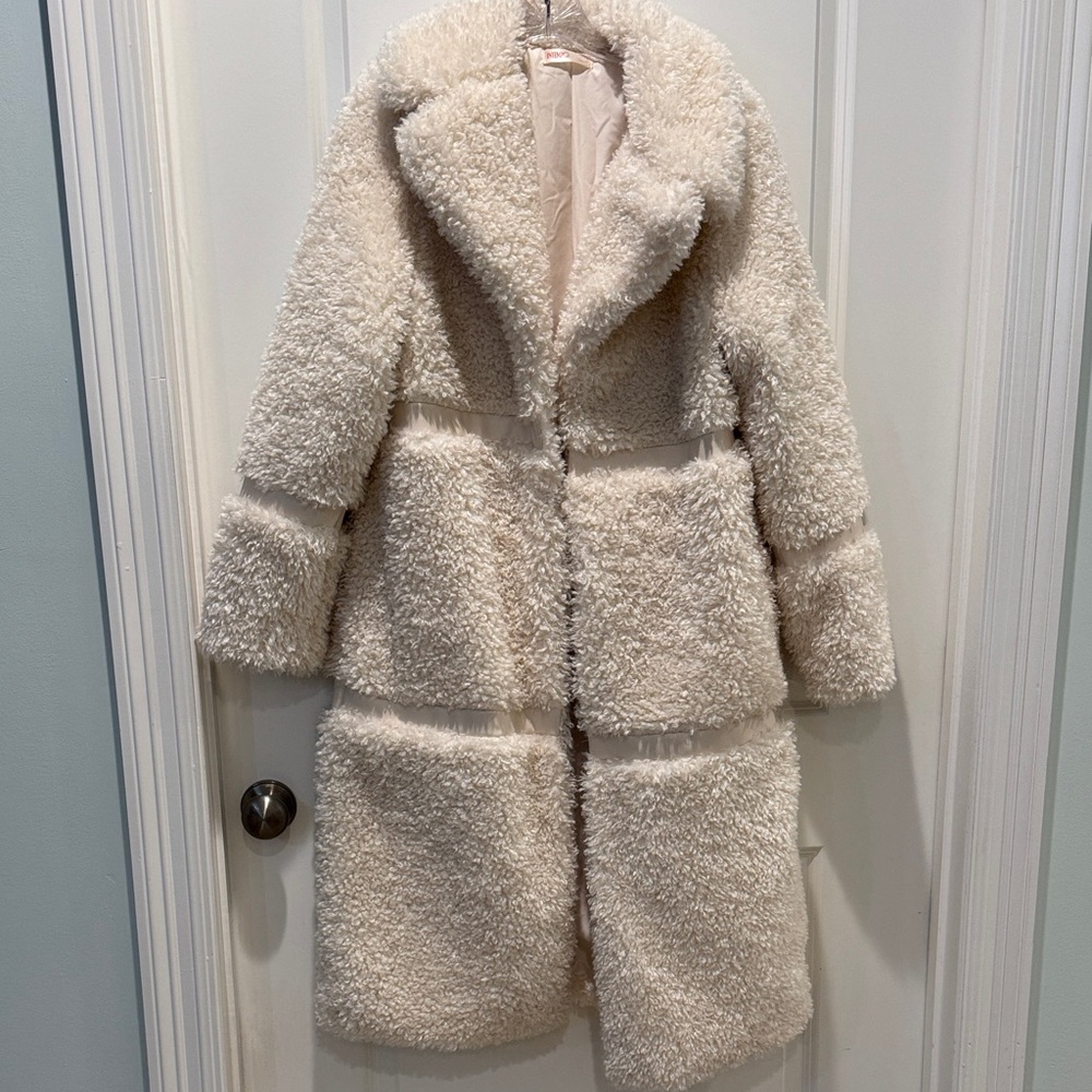 Cozy Cream Teddy Jacket for Women